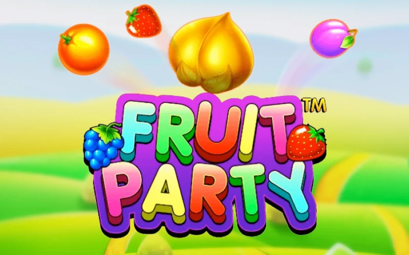 Consigue combinaciones llenas de sabor y multiplicadores en Fruit Party dentro de las mejores tragamonedas en Stake.